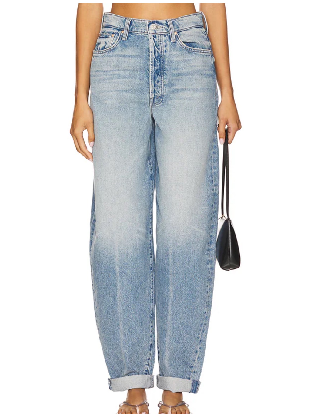 Mother Superior The Fangirl Button Skimp Cuff Women's Jeans Size 32 Nwt